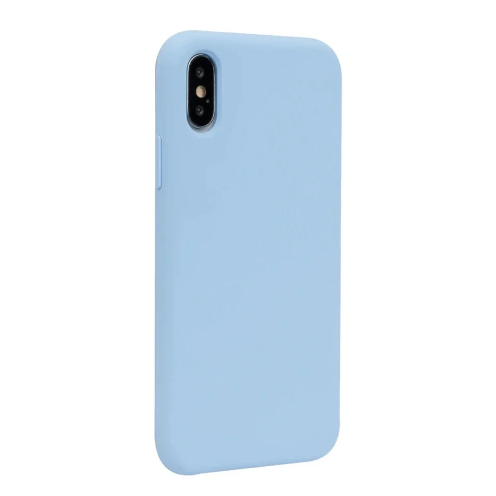 CYLO Pale Blue iPhoneXR Silicone Case & Ring Stand